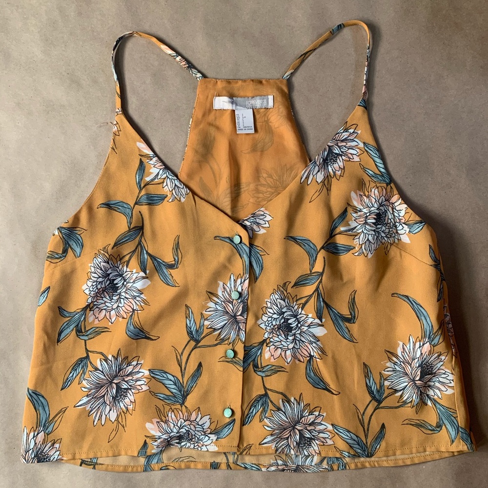 floral tank